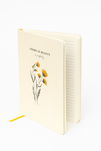 دفتر ملاحظات زهري أنيق (A5)