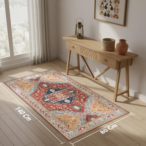 سجادة تراثية بألوان جريئة | نمط هريس سيرابي | مقاس...