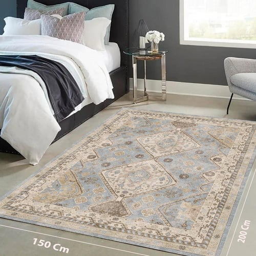 سجادة بوهيمي كلاسيك | سجادة عصرية راقية لغرف المعي...