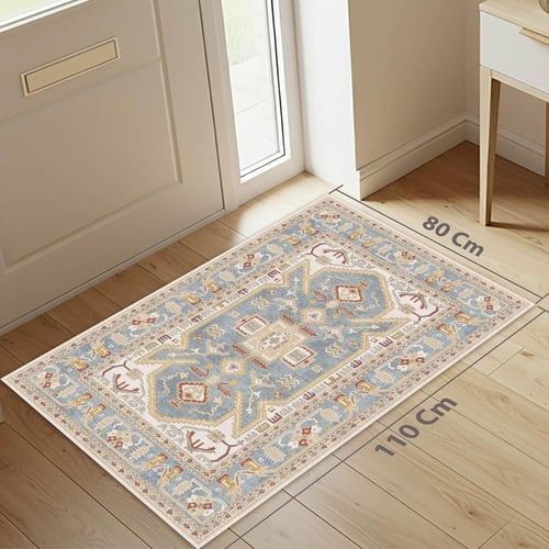 سجادة غرفة معيشة | نمط بوهيمي هندسي