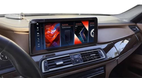 شاشة BMW الفئة 7 و 5 - 2009-2015