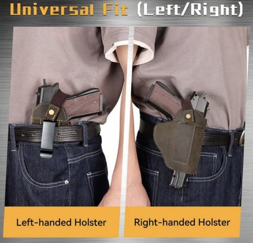 جراب مسدس 9 ملي للأخغاء - جلد طبيعي