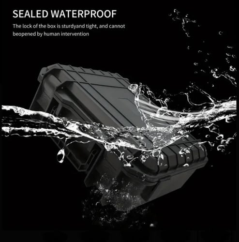 حقيبة ضد الماء والرطوبة للمسدسات والذخيرة