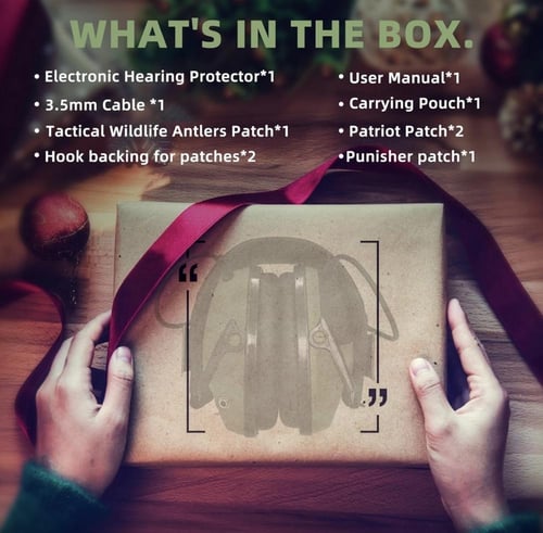 سماعة رماية الإلكترونية PROHEAR USA – NRR 23dB