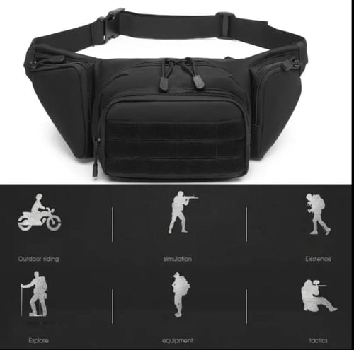 حقيبة تكتيكة للكتف والخصر