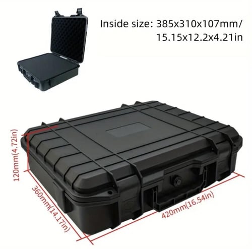 حقيبة ضد الماء والرطوبة للمسدسات والذخيرة