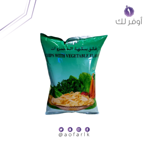 بطاطس زمزم خضار عائلي 90 جرام