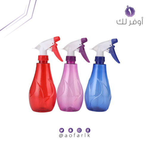 بخاخ ماء متعددة الالوان بالحبه