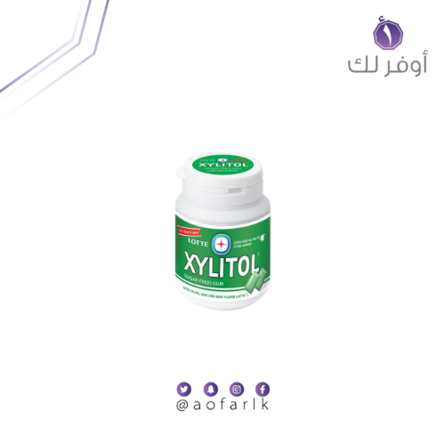 علك لوت زيليتول ليمون ونعناع 58 جرام العلك الاول ف...