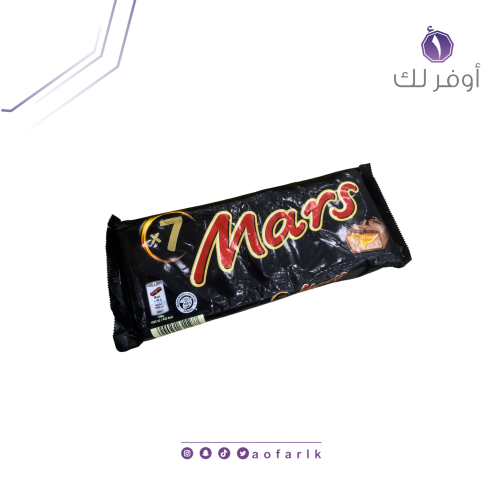 شوكولاتة مارس شريط 7حبات 315جرام