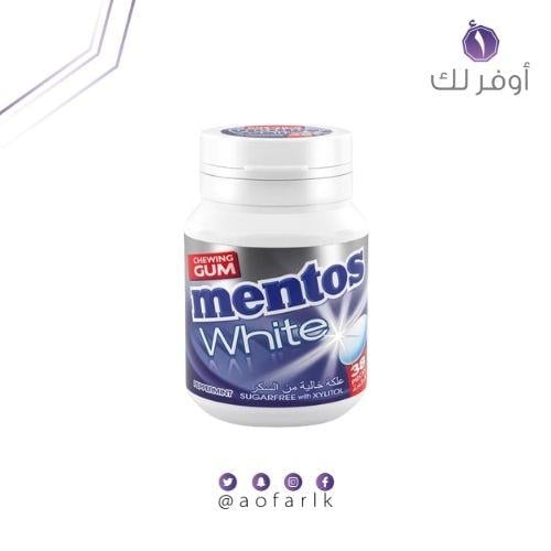 مينتوس الأبيض لبان بالنعناع 38 قطعة