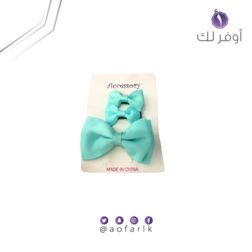 مشابك شعر متعدده الالوان