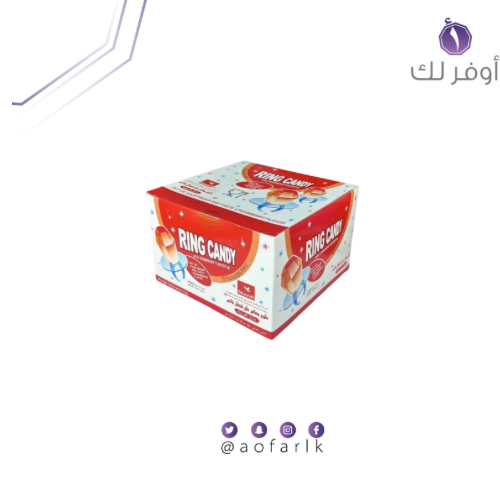 جويل رينج حلاوة مصاص خاتم متنوع 24حبه * 13.5 جم