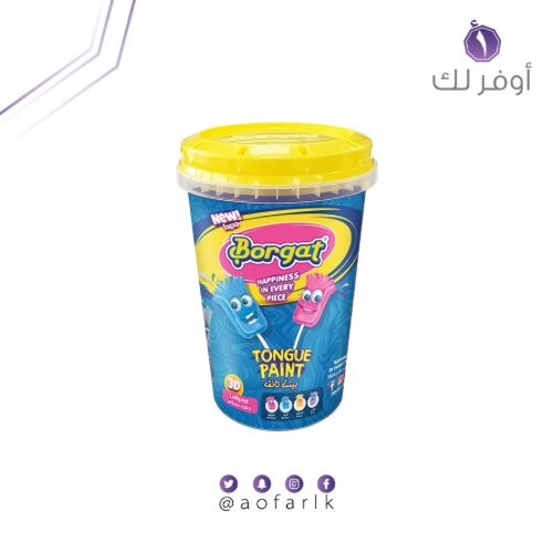 علبة حلاوة مصاص فرشة القديمة*40حبة