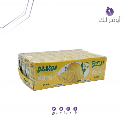 عصير الري مانجو 125مل *24 عبوة