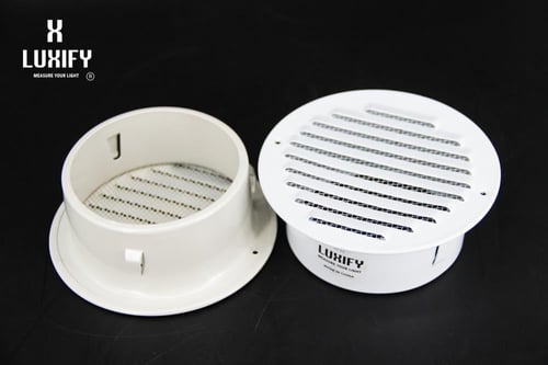 غطاء مروحة بشبك داخلي 4 " LUXIFY