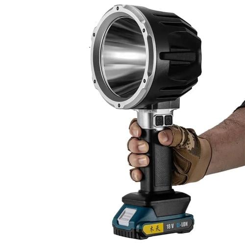 كشاف يدوي LED قابل للشحن