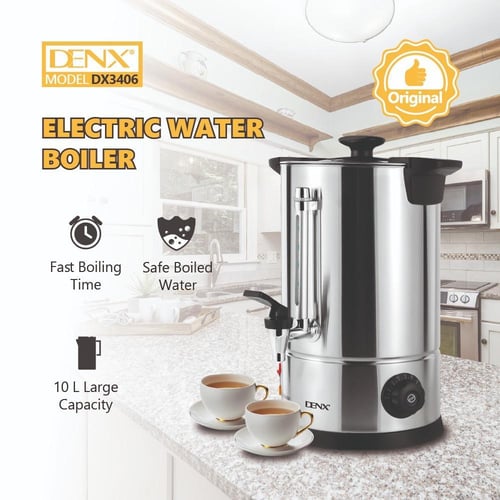 غلاية مياه كهربائية بسعة 10 لتر DENX DX3406