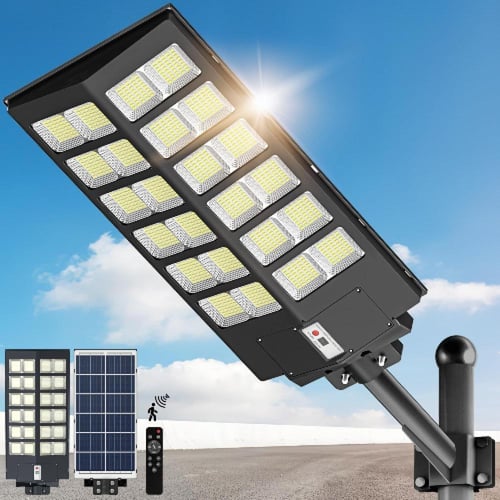 كشاف طاقة شمسية مع جهاز تحكم عن بعد DX2059