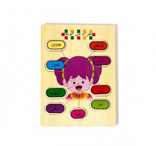 بزل اجزاء الوجه بنت