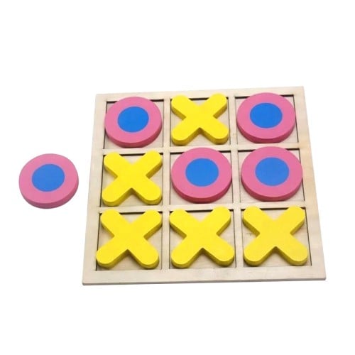 لعبة إكس أو الخشبية