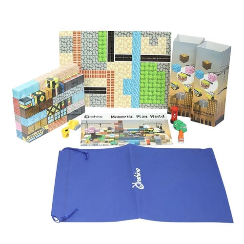 لعبة مكعبات ماين كرافت 106 قطعة مغناطيسية