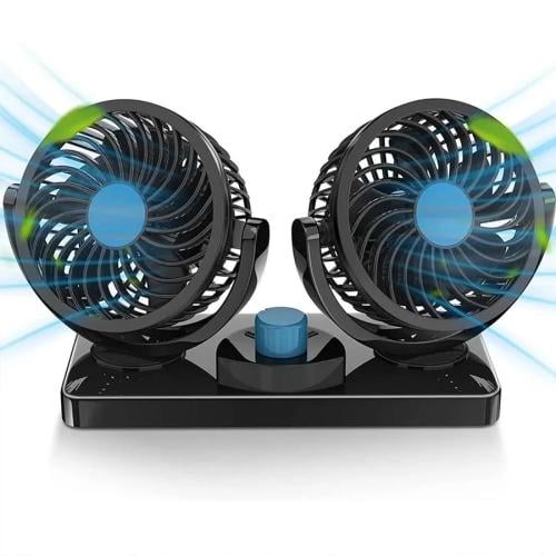 مروحة سيارة مزدوجة بسرعتين DENX DX2567