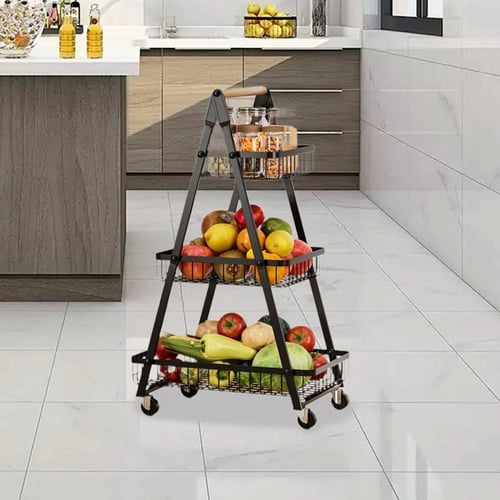 عربة تخزين متنقلة 3 دور