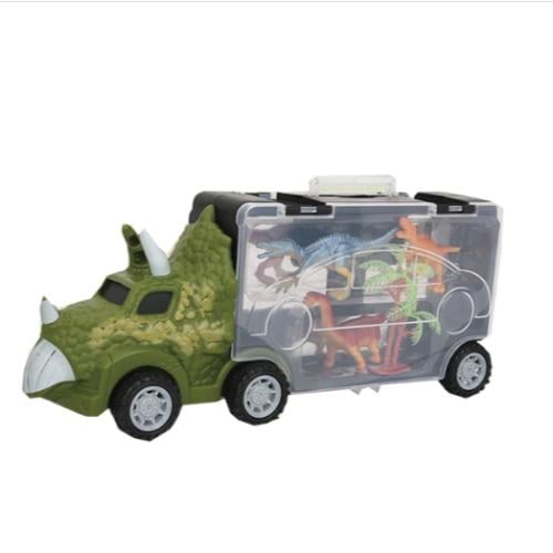 لعبة شاحنة ديناصور مع حيوانات صغير