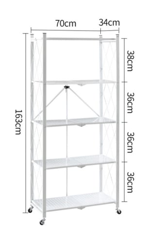 ستاند تخزين 5 ارفف قابل للطي