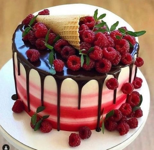 كيكة رازبري