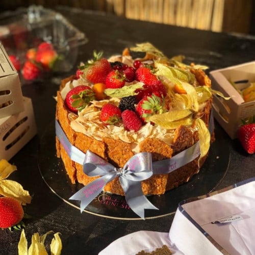 كيكة التشيز فانيلا - قونيش