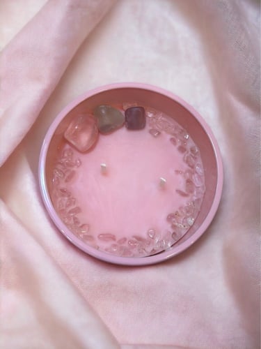 شمعة Pink crystal