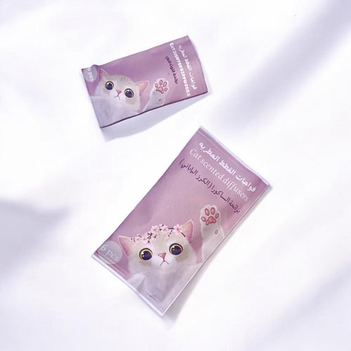 فواحات القطط برائحة الساكورا ( الكرز الياباني )