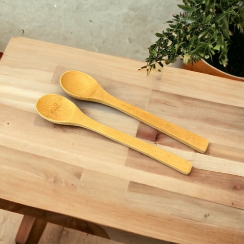 ملعقة خلط للشمع خشب