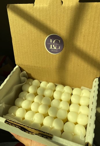 بوكس 12 حبة ميني ببلز - لون ابيض