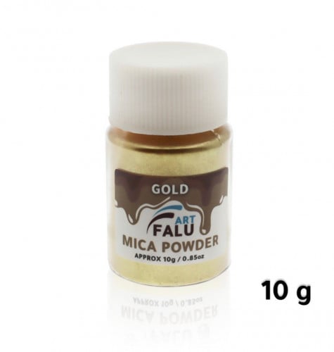 لون مايكا ذهبي 10g