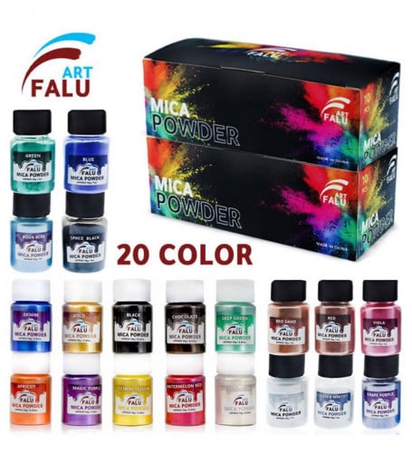 بوكسين الوان مايكا 20 لون