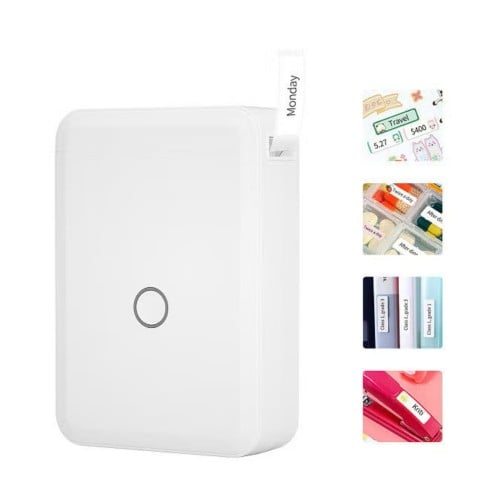 طابعة الملصقات الحرارية صغير الكل في واحد