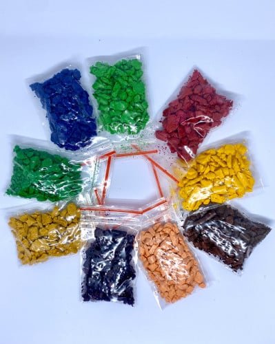 بوكس 10 الوان للشموع