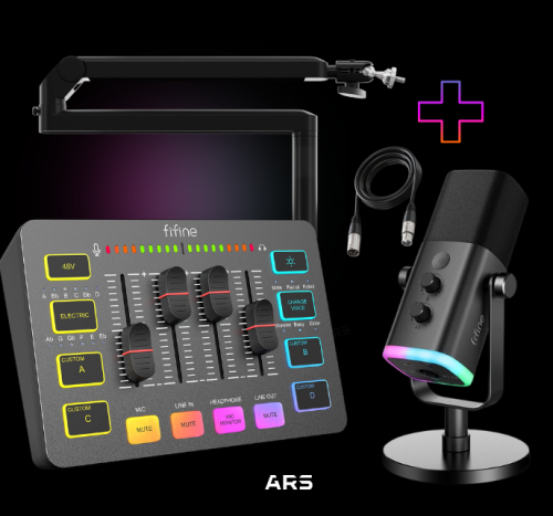 Fifine Black Package