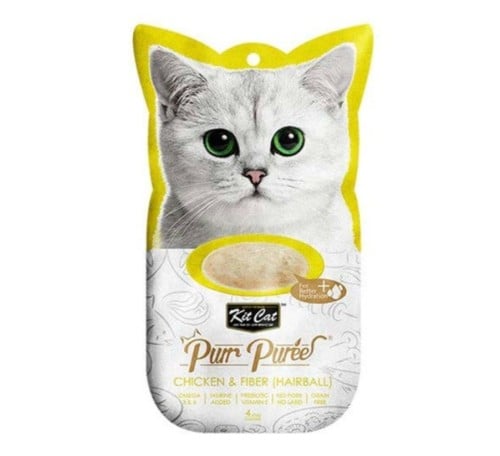 مكافآت بالدجاج والالياف كيت كات - 4*15جم