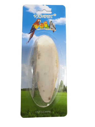 عظم حبار غني بالكالسيوم لجميع انواع الطيور مع المث...