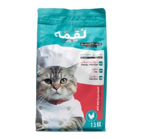 طعام جاف لقمة بالدجاج للقطط الصغيرة - 1.5 كيلو