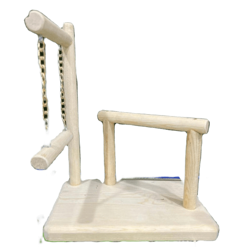 ستاند مع مرجيحة للطيور