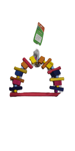 لعبة خشبية تعليق للطيور