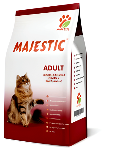 طعام قطط أدلت للبالغين ماجستيك