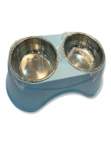 مأكلية طعام مزدوجة ستيل