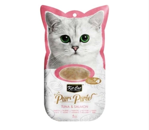 مكافات عصار تونة وسالمون كيت كات - 4*15جم