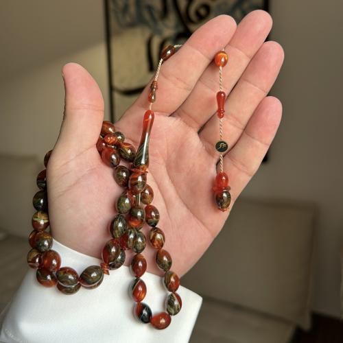 سبحة فاتوران ستاردست ملتي كلر (الفرزة الغامقة)